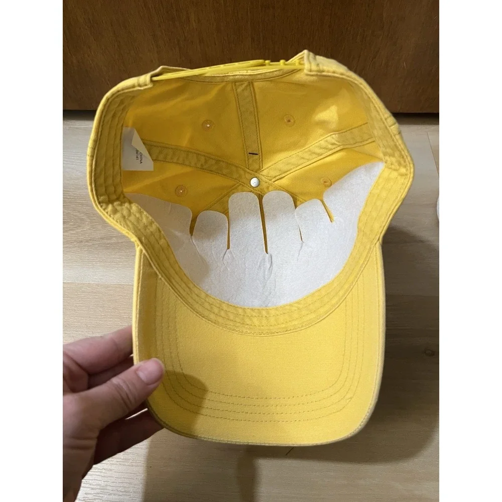 Alpine Design Women's Cotton Washed‎ Cap Hat Adjustable Golden Yellow Flower